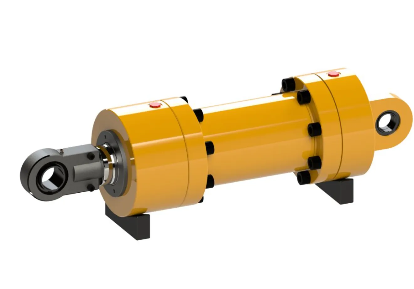 Double-Ended Hydraulic Cylinder in Steel Rolling Mills