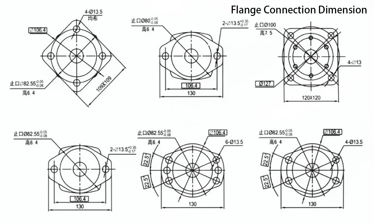 Flange Connection Dimension